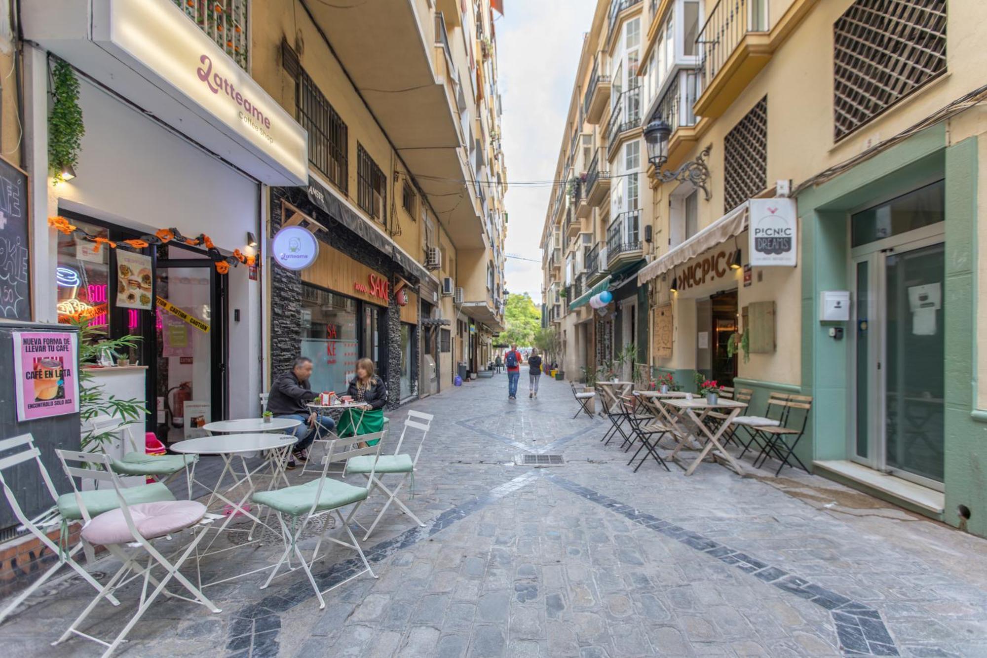 Homely Málaga San Juan de Letran Plaza de la Merced Exterior foto